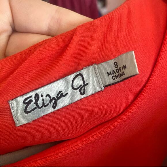 Eliza J fit and flare dress with zippered back - Picture 4 of 6